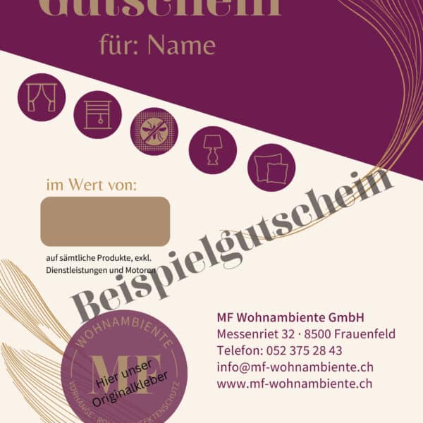 Gutscheine 200 Fr